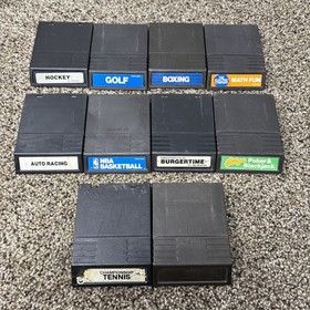 Mattel Intellivision II Console Bundle With Games And Cables Tested