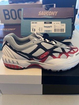 US13 Saucony Grid Web Retro OG Red