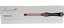 Lanvier Professional 1" Barrell Width Automatic ROTATING Hair Curling Iron NEW