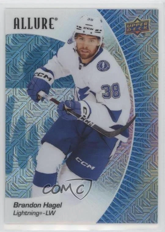 2023-24 Upper Deck Allure Blue Line /35 Brandon Hagel #93