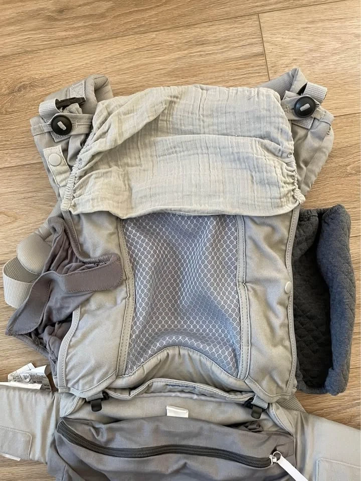 Infantino In Season 5 Layer Ergonomic Infant / Baby Carrier 8-40lbs Gray /Unisex
