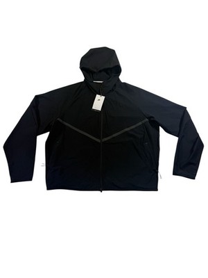 Nike Tech Shori Knit Windrunner Full-Zip Jacket Men s XL Black IF1345-010 NWT