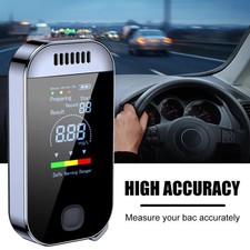 Professional LCD Digital Breath-Alcohol Tester Breathalyser Self Analyzer Police
