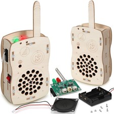 Stem Projects Walkie Talkies Toys for Boys Age 812 1214 Science Kit Building ...