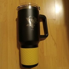 GAP1 NHL Pittsburgh Penguins Tumbler 40 Oz Insulated Bottle - OPEN BOX