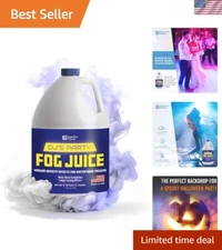 3.78L Fog Juice for Indoor & Outdoor Use - Safe, Long-Lasting Performance