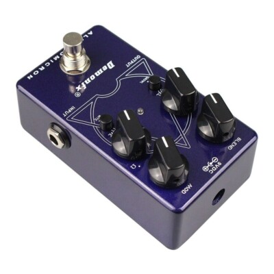 Demonfx ALPHA OMICRON Bass PreAmp/ Overdrive Fast US Ship | eBay