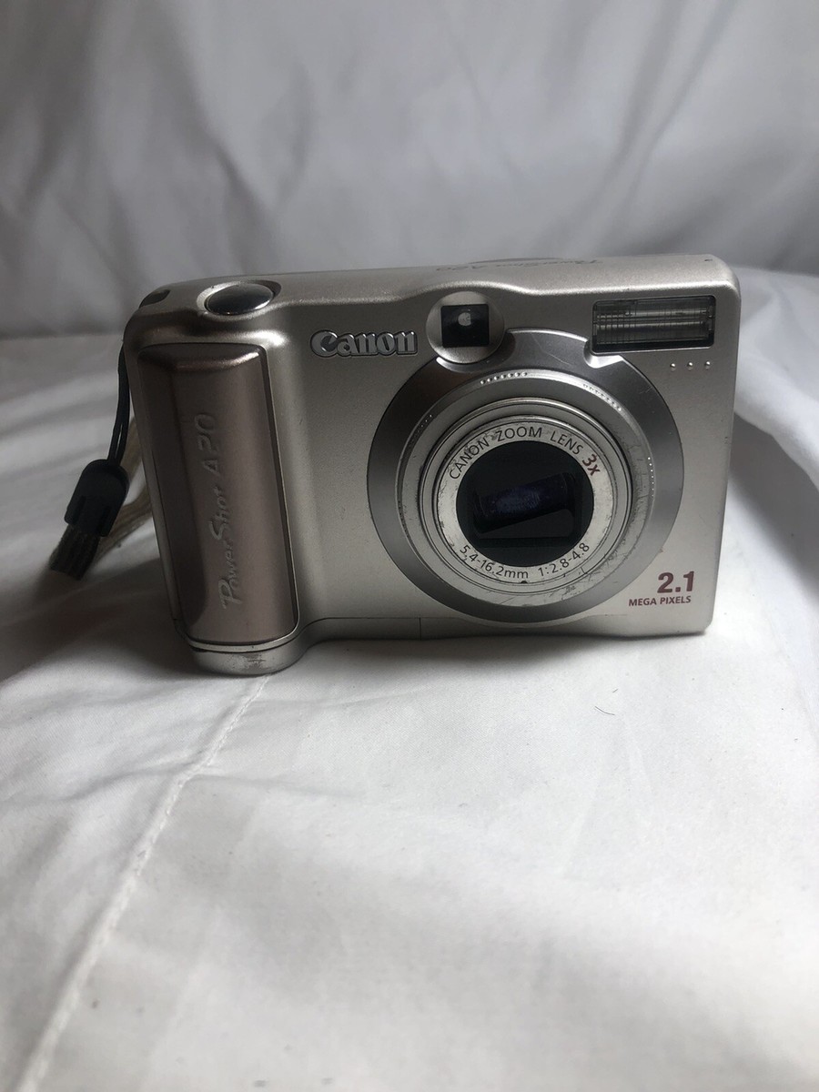 Canon PowerShot A20 2.1 MegaPixels 7.5 Optical Zoom Digital