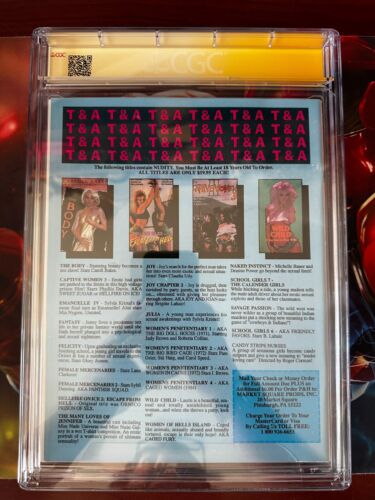 Scream Queens Illustrated #11 CGC 9.2 Signed By Linnea Quigley - Picture 3 of 3