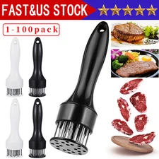 Meat Tenderizer Tool 21Needles Stainless Steel for Tenderizing Kitchen Tool USA