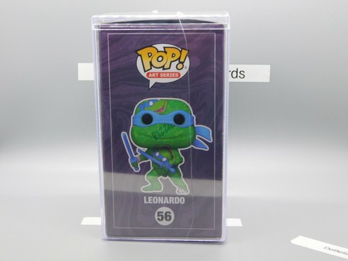 Funko Pop! Art Series Teenage Mutant Ninja Turtles Leonardo #56 Target Exclusive - Picture 4 of 4