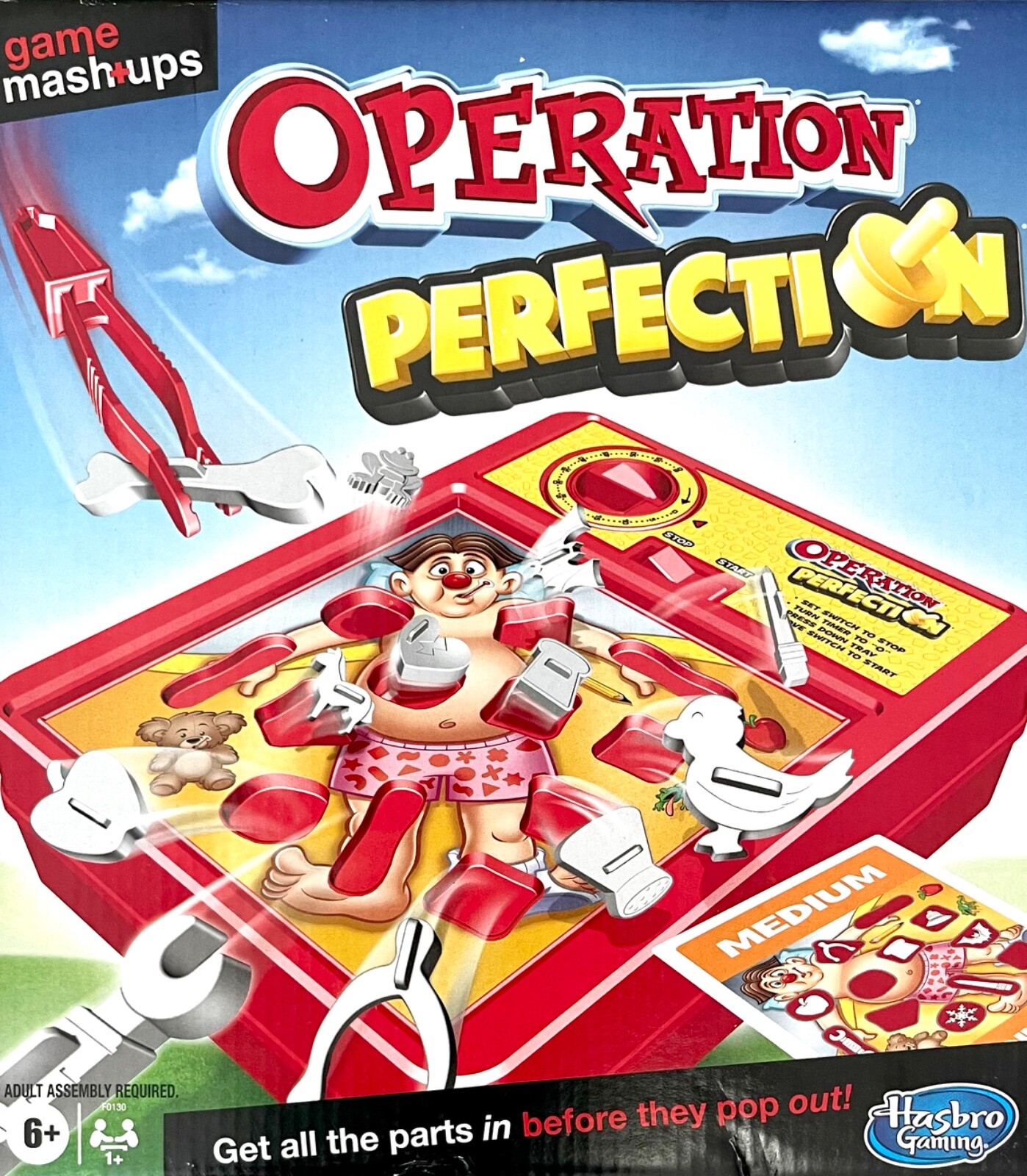 Operation Perfection Game Mash Ups Individual Replacement Pieces You Pick