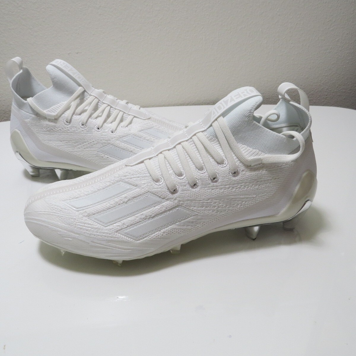 Adidas Adizero Primeknit White Silver Football Cleats GX5420