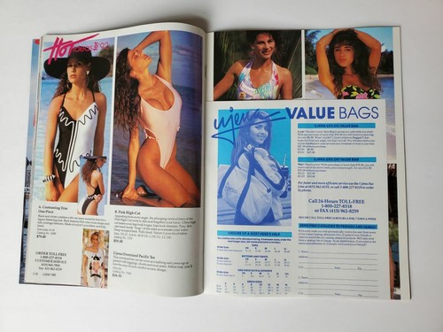 UJENA #48 1992 Swimsuit swimwear catalog in Venice ITALY + order form intact - Picture 6 of 10