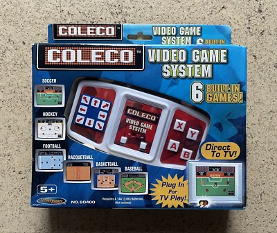Coleco Video Game System Handheld 6 Build In Games in OVP NOS ungeöffnet
