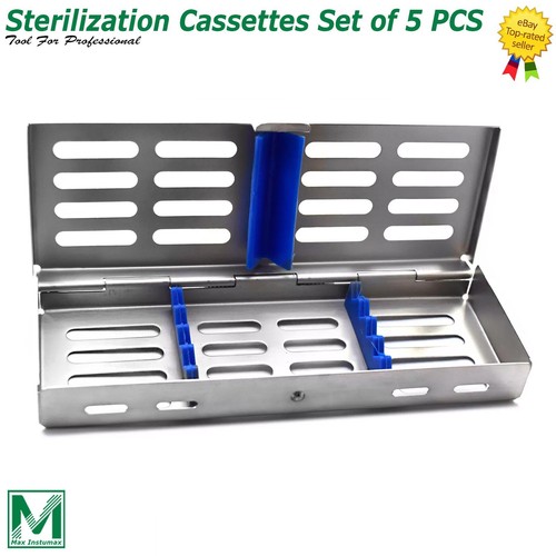 Dental Sterilization Cassette Rack Tray Stainless Steel Autoclave 5, 7, 10 Tool - Picture 4 of 15