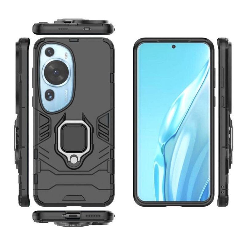 LIUZIHAN Coque pour Huawei P60 Pro. Conception de anchon en Silicone