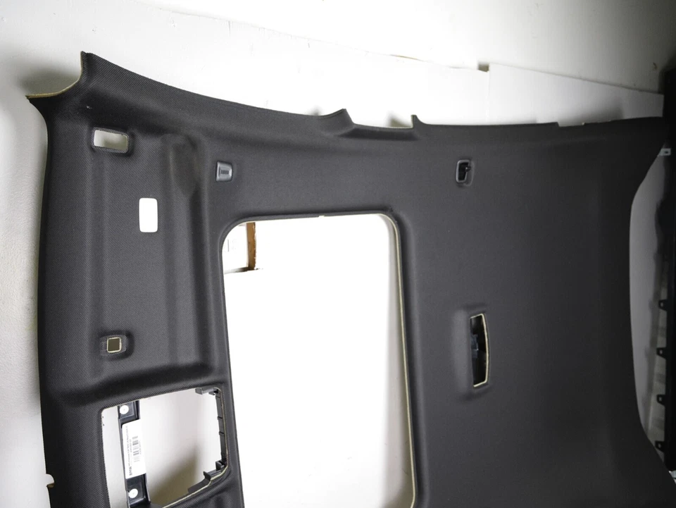 14-19 BMW F36 GRAN COUPE OVERHEAD HEADLINER COVER PANEL MTECH SPORT BLACK OEM 🚗 - Imagem 4 de 4