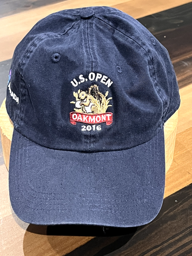 2016 U.S. Open Oakmont Baseball Cap, Black w/Adjustable Strap - Picture 2 of 9