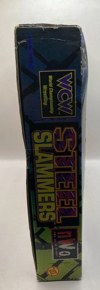 Toy Biz WCW NWO Steel Slammers 8 Pack Mini Figures - Macho Hogan Luger SEALED - Image 2 of 4