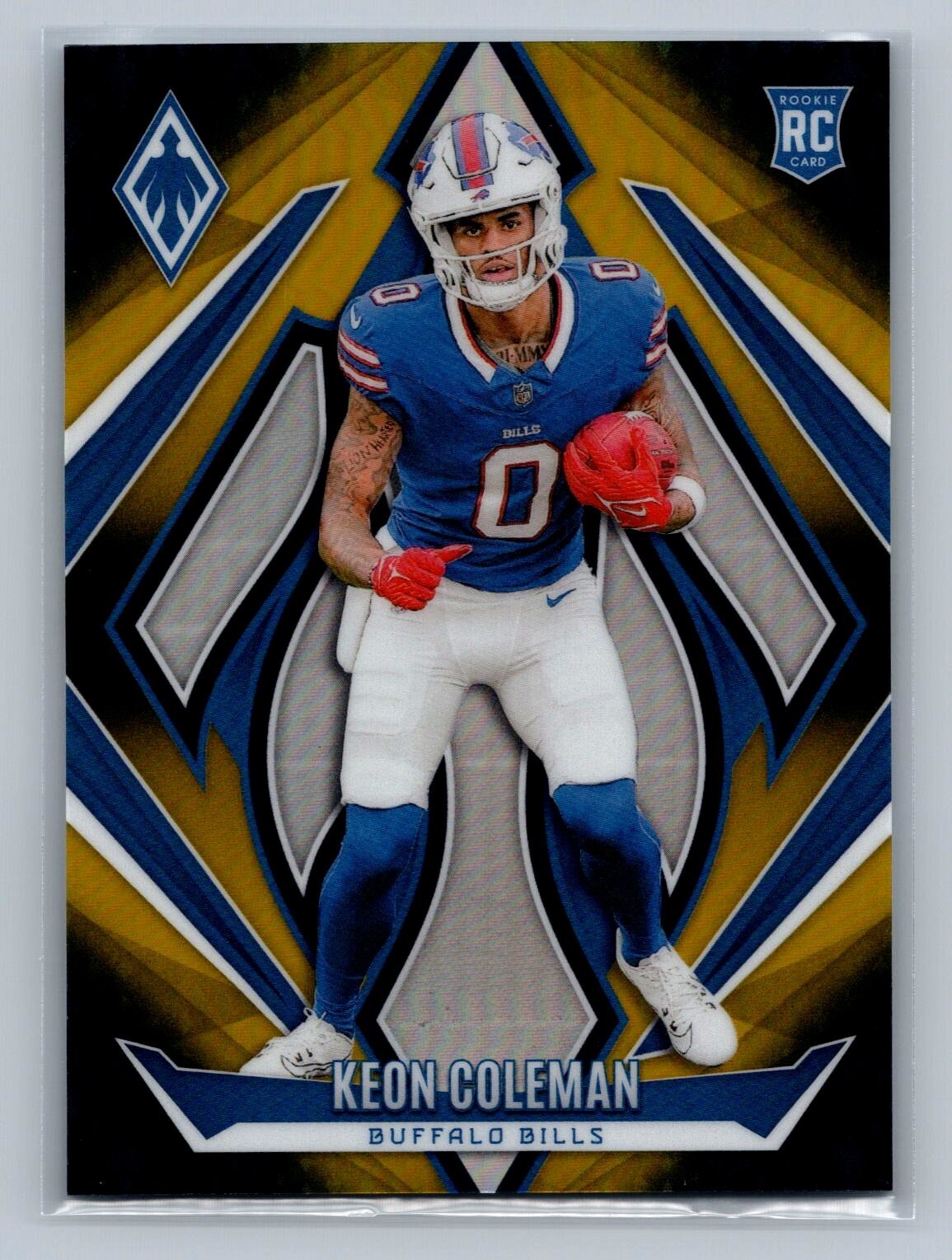 KEON COLEMAN 2024 Panini Phoenix Football BRONZE FADE /125 RC #213 Buffalo Bills