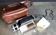 Vintage Kodak XL 360 Movie Camera With Case. Untested. Condition Unknown