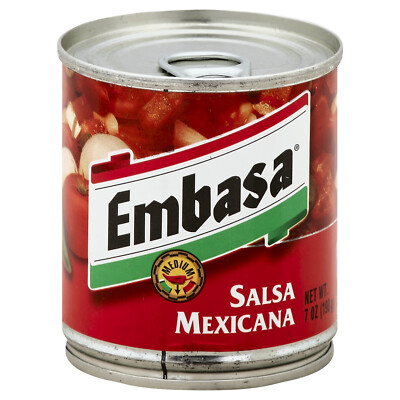 Embasa Salsa Mexicana Medium 7 oz (Pack Of 12)