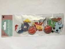 JOLEES COOK OUT PICNIC BBQ Barbecue Grill Hotdogs Hamburger Scrapbook Stickers