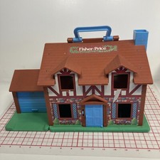 Vintage Fisher-Price Little People #952 Play Family Hou