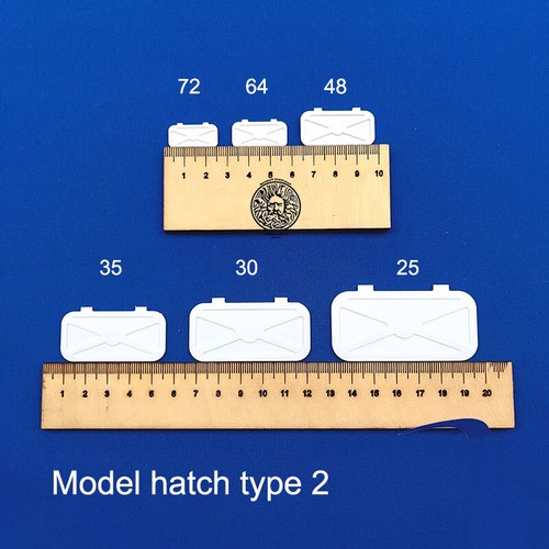 Ship Hatch RC Model Ship Fittings - Various Type and Size - Picture 13 of 14