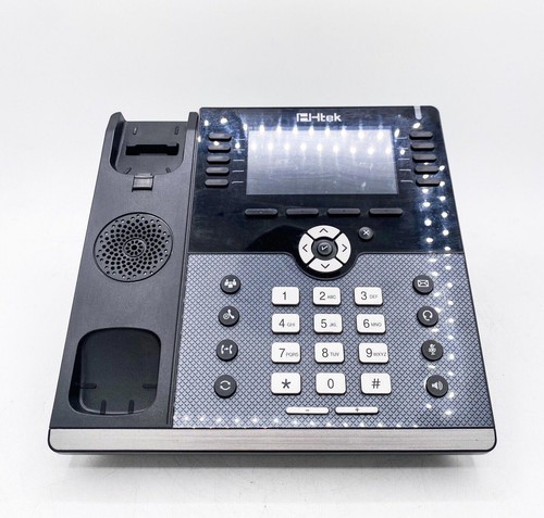 HTEK UC926E IP Phone HTEK UC926E Gigabit IP Phone w HD Handset, Power Cord - Picture 2 of 4