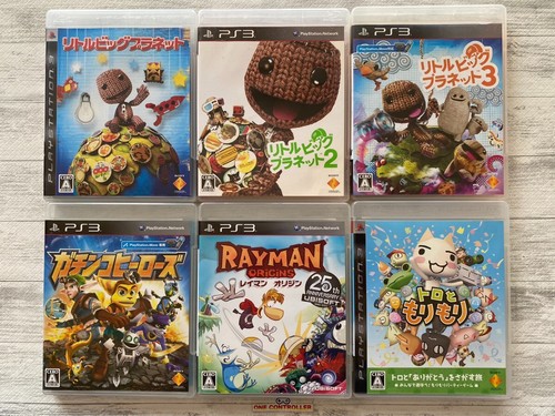 SONY PS3 Little Big Planet 1 2 3 & Gachinko Heroes & Toro to Morimori & Rayman - Picture 1 of 14