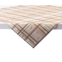 20 Tischdecke Tim In Braun-GrüN Aus Linclass® Airlaid 80 X 80 Cm - Weihnachten