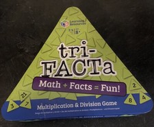 Learning Resources tri-FACTa Multiplication  Division Game Math Complete