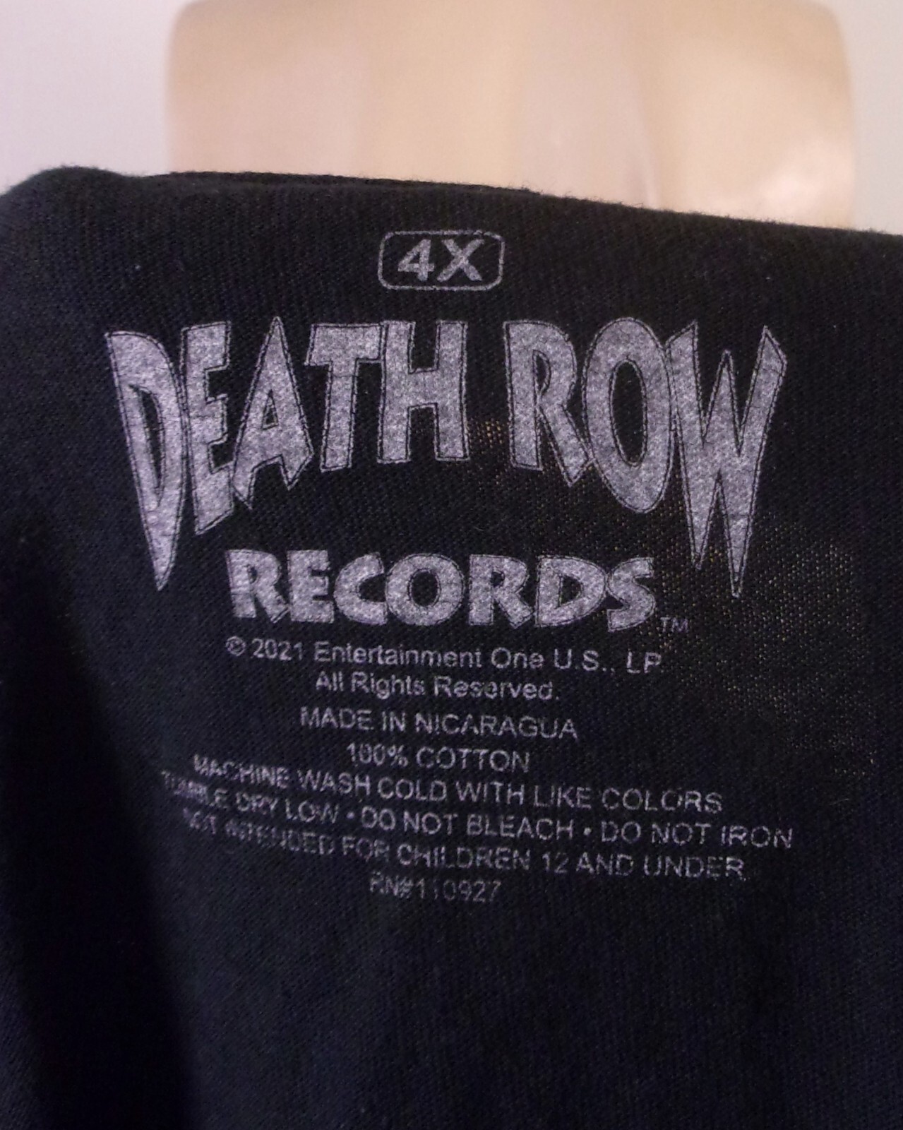 FILA Maglietta Dr. Dre 2Pac Tupac Snoop 4X vintage usata in ottime condizioni Death Row Records 1991
