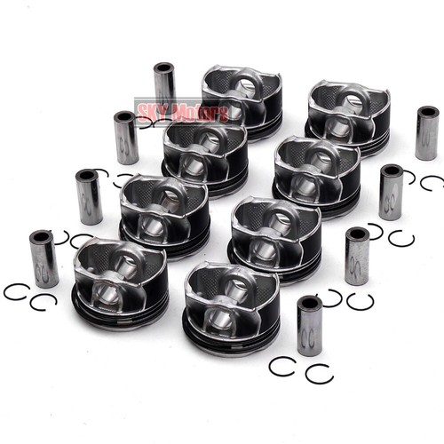 8cly Pistons Rings set for Mercedes-Benz G63 C63 E63 AMG W205 W463 M177 4.0T V8 - Picture 3 of 6