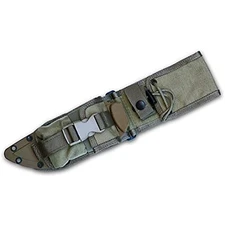 ESEE Khaki Molded Sheath, Khaki MOLLE Back, Khaki Pouch
