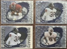 (4) 2000 Quantum Leaf  Rookie Revolution SN: /5000 Alexander, Cavil, Stith