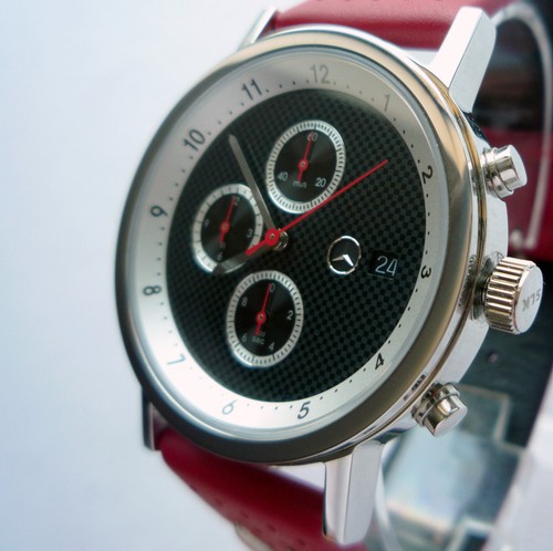 Mercedes Benz SLK R170 R171 Classic Roadster Set Car Accessory Chronograph Watch - Picture 18 of 24