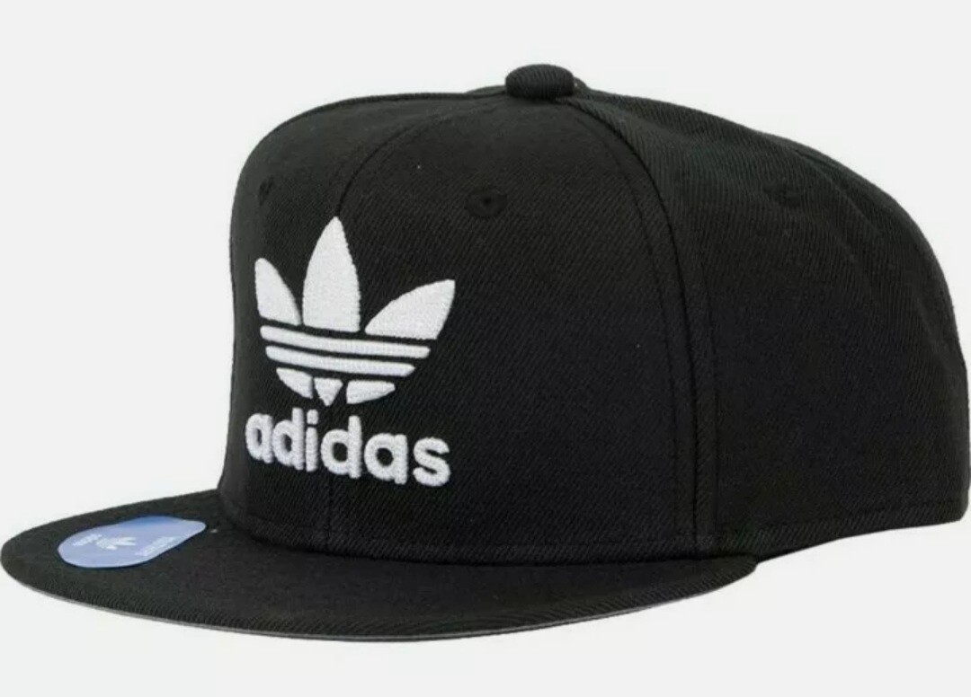 adidas Men's Originals Trefoil Chain Flatbrim Snapback Cap H