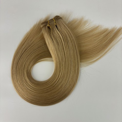 Double Weave Sew in Weft Hair Extensions Remy European Human Hair Straight 100gr - Picture 58 of 128