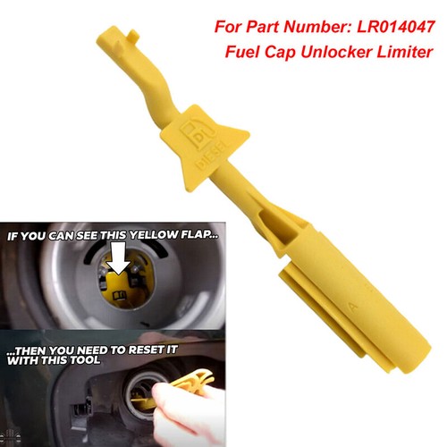 Yellow Fuel Cap Unlocker Limiter For Land Rover Range Rover Sport