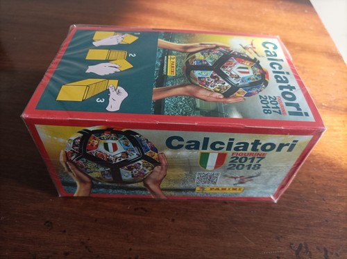 BOX DA 100 BUSTINE CALCIATORI PANINI 2017/2018 SIGILLATO CON CELLOPHANE - Foto 3 di 5