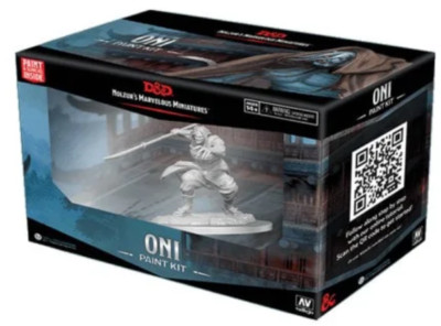 Oni Paint Night Kit - Dungeons & Dragon D&D Nolzur's Marvelous Miniatures - New