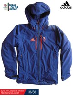 Adidas Team Gb Issue - Elite Athlete Blue Winter Technical Ski Jacket 36/38 Adidas Team Gb Issue - Elite Athlete Blue Winter Technical Ski Jacket 36/38