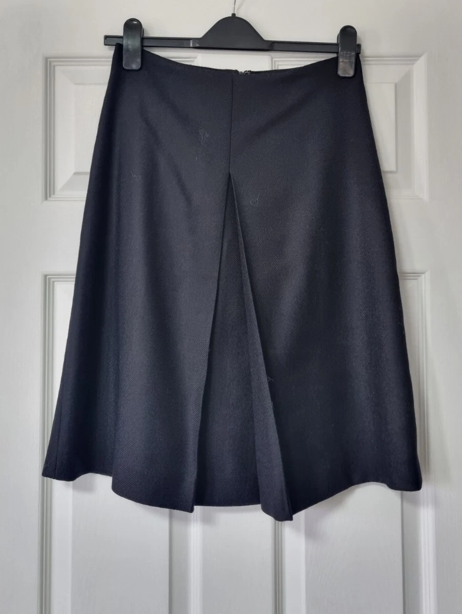 Black wool 2025 skirt uk