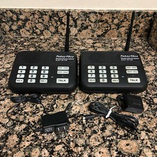 Lot of 2 - TekeyTBOX TK-708 Multi-Channel Long Range FM Wireless Intercom System