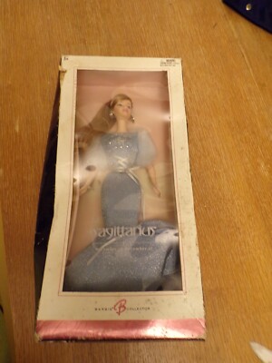 Mattel Barbie Sagittarius Zodiac Sign Pink Label Collection w/Doll