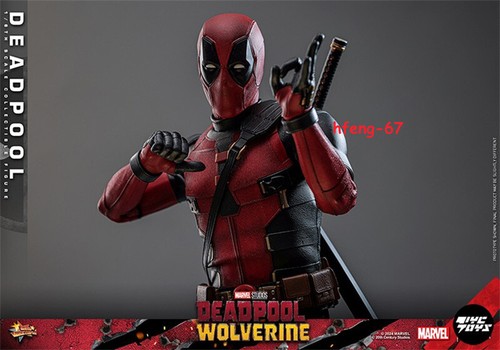 IN STOCK Hot Toys MMS746B Deadpool Deadpool & Wolverine 1/6 Standard Ver. Gift - Picture 23 of 24