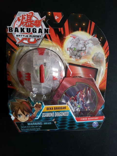 Spin Master Bakugan Deka Diamond Dragonoid Jumbo ...